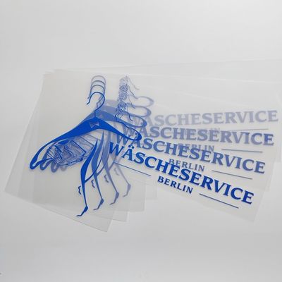 Single Color Screen Printing Logo High Elastic Heat Transfer Custom Logo