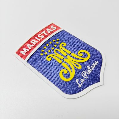Iron On Flat Print 3D Silicone Patch With Hot Melt Backing Multiple Colors