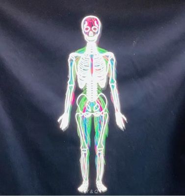 Vêtements de sport Transfert de chaleur Fer sur logo réfléchissant Étiquettes réfléchissantes personnalisées pour vêtements