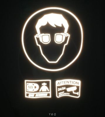 Sportswear Heat Transfer Iron On Reflective Logo Custom Reflective Labels For Clothing