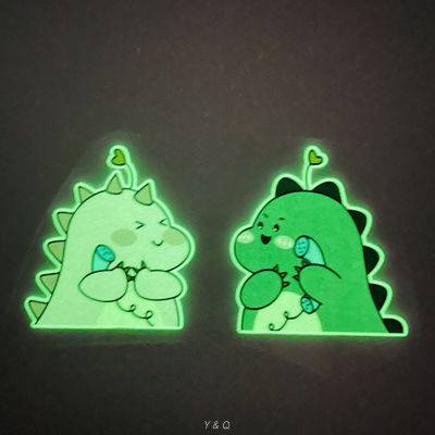 Customized Glow In The Dark Logo Waterproof Luminous Heat Transfer