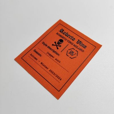 Custom Woven 3D Heat Transfer Patches Iron On Woven Patches For Hats Clothing
