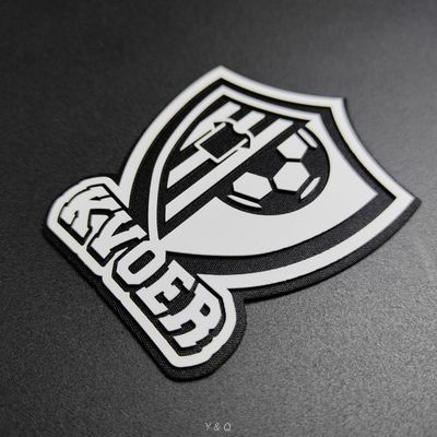 Custom Embroidered Football Patch Decorative Applique Iron On Name Tags