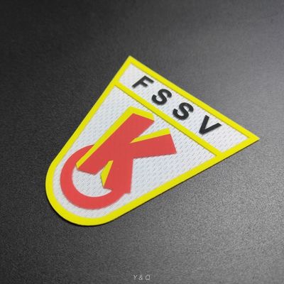 Custom Embroidered Football Patch Decorative Applique Iron On Name Tags