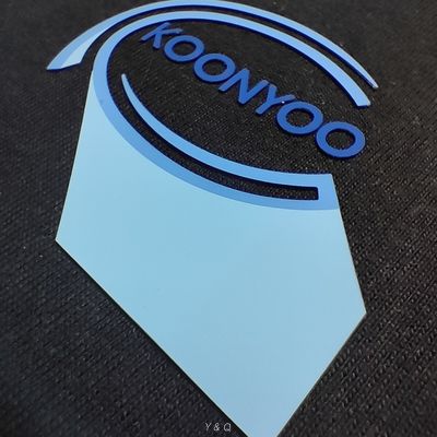 Embossed 3D Silicone Heat Transfer Emblems Transfers Customized