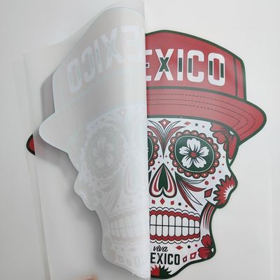 High Stretch Custom DTF Heat Transfer Sticker Label Designs T Shirt Heat Press Stickers