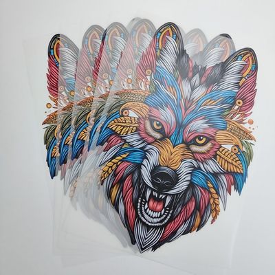 Multiple Colors Custom DTF Transfer Labels Stickers DTF Transfer Printing