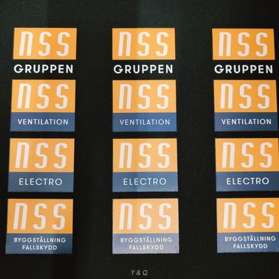 Company Screen Printing Logo Customized Iron On Transfers For Clothing Pocket Size Pack