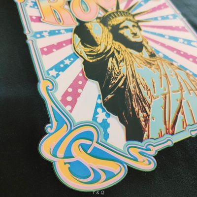 High Elastic Silk Screen Logo Printing Customized Water Based Silk Screen Printing