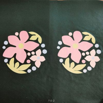 Customized Clothing Screen Printed Logo / T Shirt Transfer Printing Design