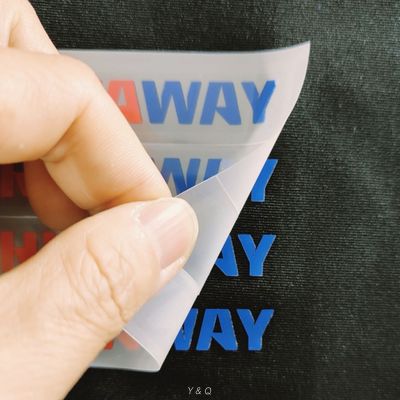 3D Embossed Heat Transfer Silicone Label Customizable 3D Raised Logo