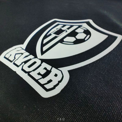 Custom 3D Rubber Heat Transfer Logo 3D Silicone Heat Transfer Labels Eco Friendly