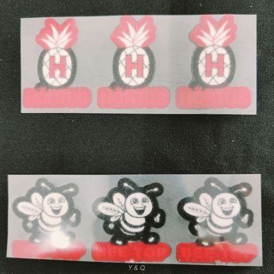 Custom Flocked Iron On Transfer For Apparel Soft Flock Heat Transfer