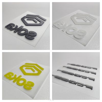 Custom 3D Rubber Heat Transfer Logo 3D Silicone Heat Transfer Labels Eco Friendly