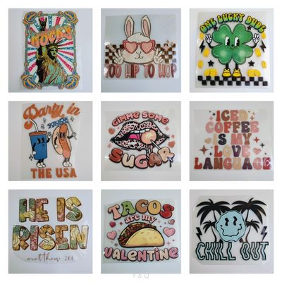 Custom Creative Textile Printing Design Printing By Heating for Clothing