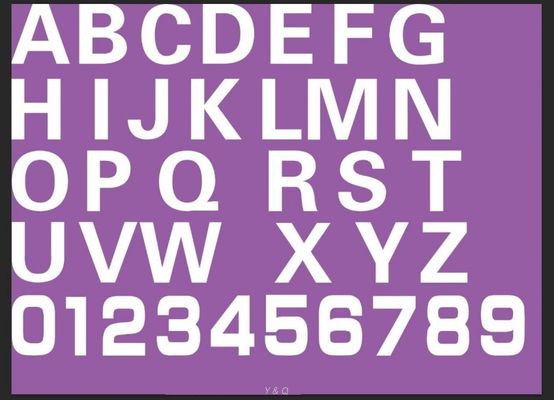 College Football Heat Press Numbers And Letters For Positions And Name