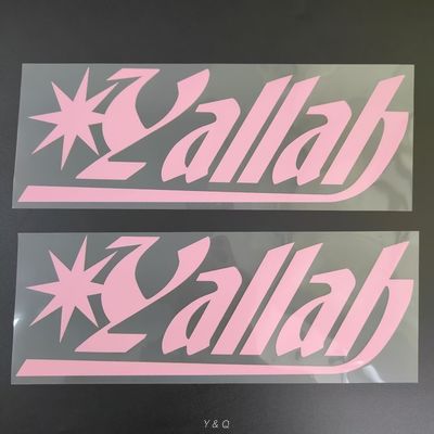 Waterproof Custom Heat Transfer Logo Pantone Color Screen Printing
