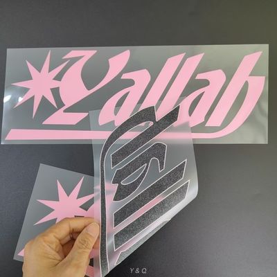 Waterproof Custom Heat Transfer Logo Pantone Color Screen Printing