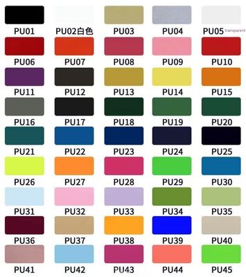 Cold Peel High Elastic PU Film Heat Transfer Vinyl Logo Label For Clothings Max 40cm